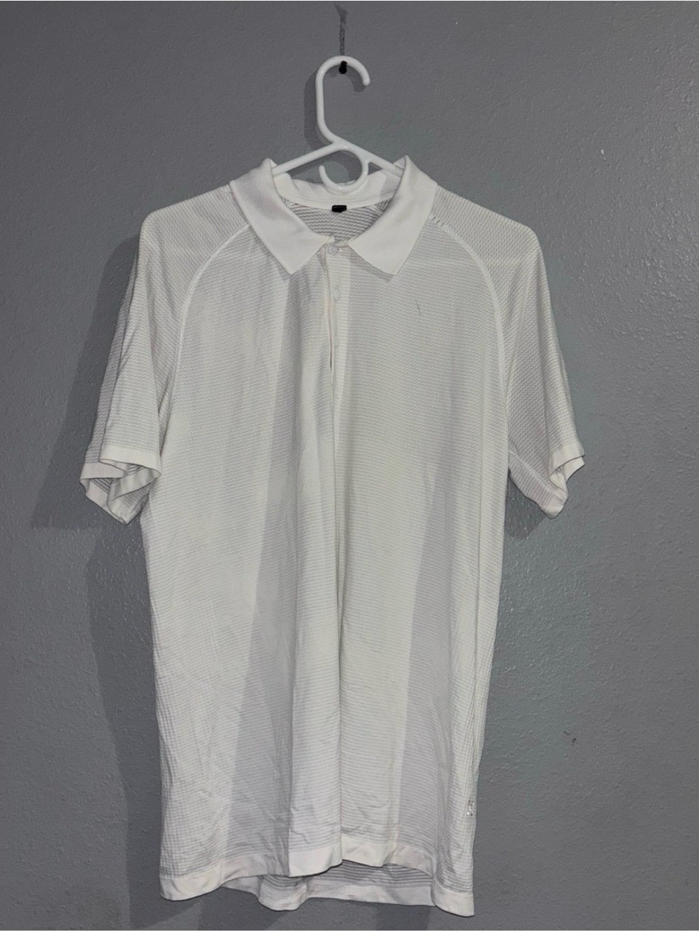 lululemon athletica White Men's Polo Shirt